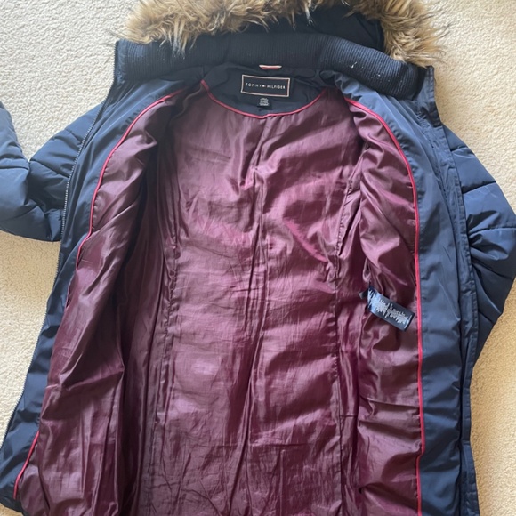 Women's Faux-Fur-Trim Hooded Puffer Coat - Picture 2 of 3